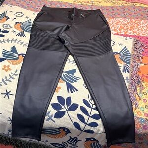 Torrid moto faux leather leggings